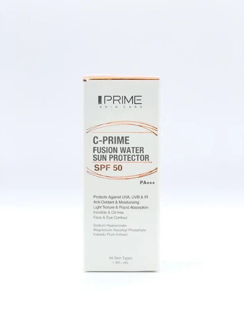 فلوئید ضد آفتاب SPF50 فیوژن واتر حاوی ویتامین سی پرایم