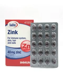 کپسول زینک (40میلی گرم) یوروویتال 60عددی