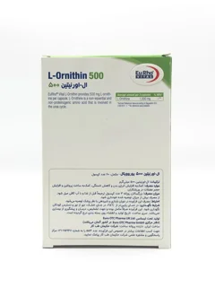 قرص ال اورنیتین 500 یوروویتال 60 عددی
