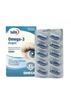 کپسول امگا 3 اوژن یوروویتال 30 عددی
