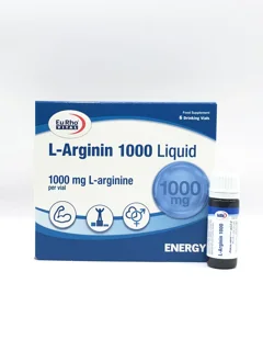 ویال ال آرژنین 1000 لیکوئید یوروویتال 6 عددی