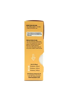 قطره مولتی ویتامین پدیابست با طعم پرتقال
