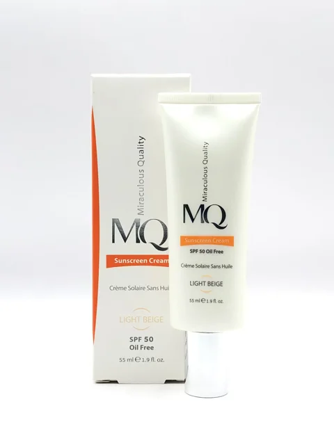 کرم ضد آفتاب فاقد چربی SPF50 ام کیو